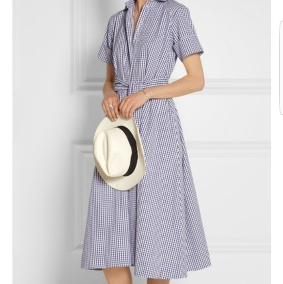 Lisa Marie Fernandez Dresses & Skirts - SOLD Lisa Marie Fernandez Gingham Shirt Dress